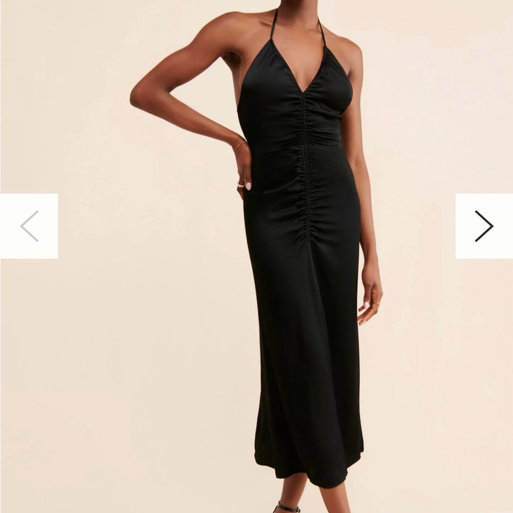 ASTR the label Toledo Black Halter Dress xs nwt